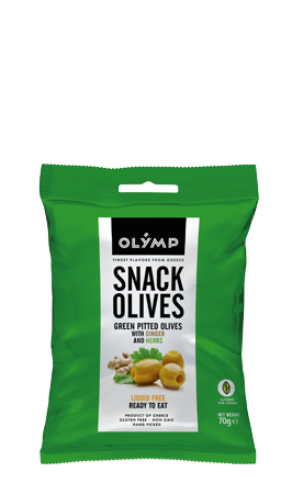 Oliven Mischung mit Ginger & Kräutern