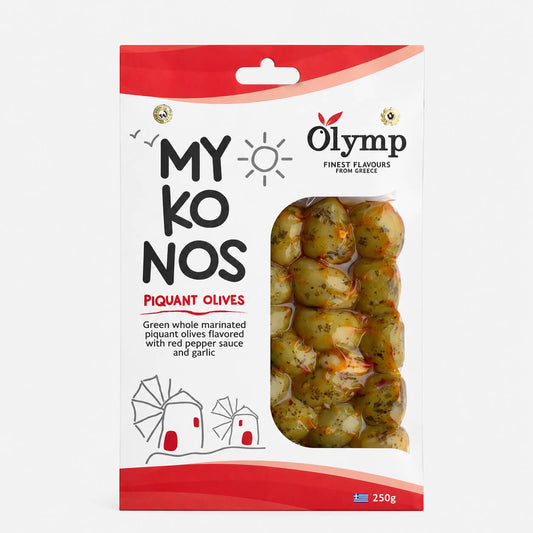 Mykonos marinierte Olivenmischung